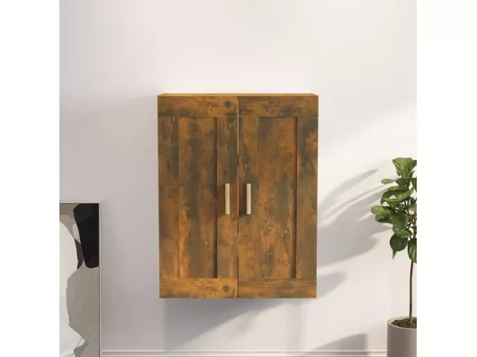 Kauf Unique Wandschrank Räuchereiche 69,5x32,5x90 cm Holzwerkstoff