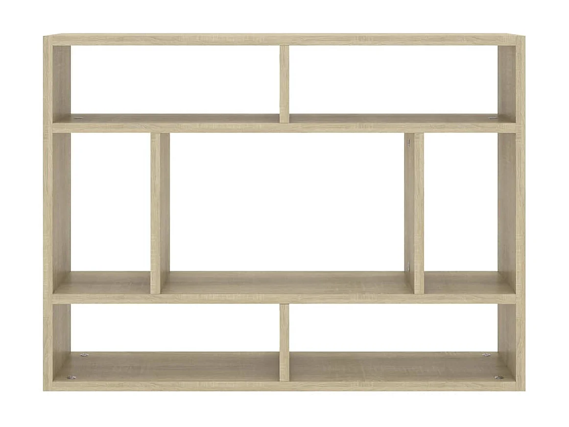 Wandregal Sonoma-Eiche 75x16x55 cm Holzwerkstoff