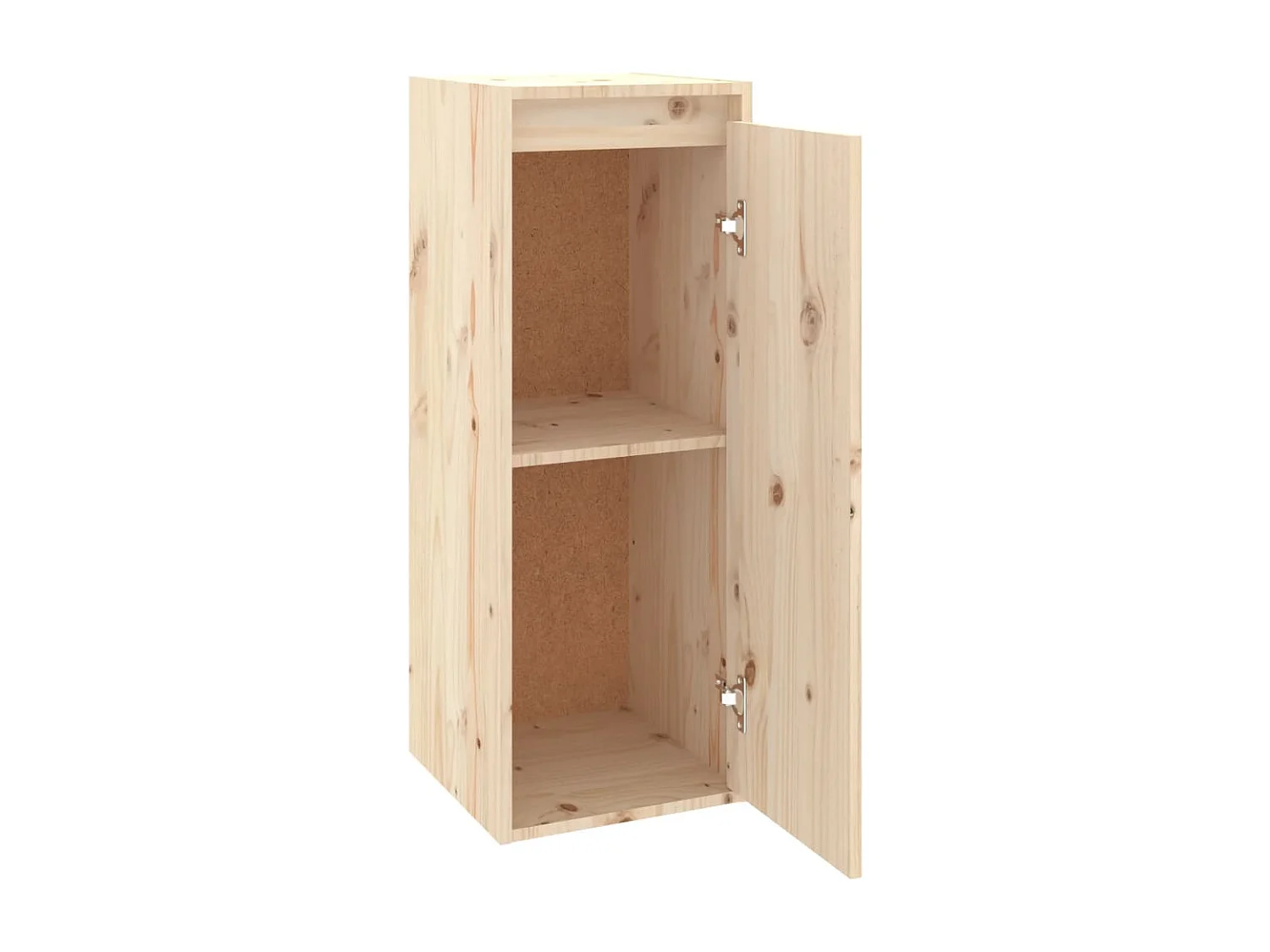 Pensili 2 pz 30x30x80 cm in Legno Massello di Pino