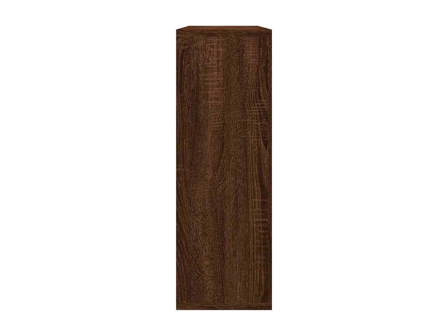 Mensola a Muro Rovere Marrone 104x20x58,5 cm Legno Multistrato
