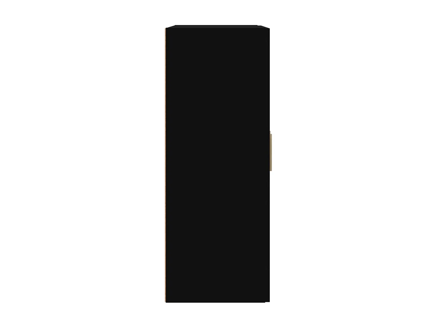Armoire murale noir 69,5x32,5x90 cm bois d'ingénierie