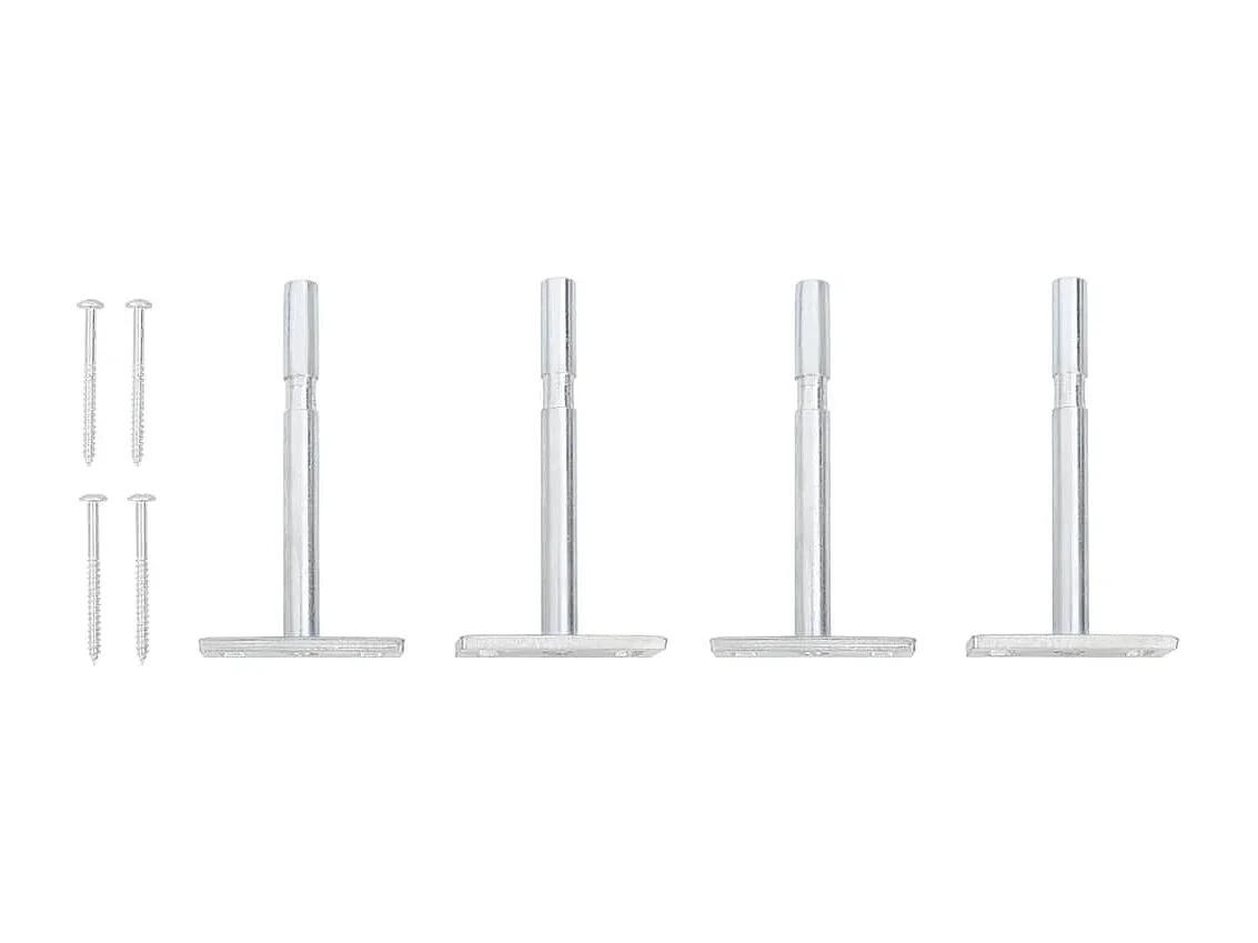 Wandschappen 2 st met lade 40x23,5x10 cm MDF zwart