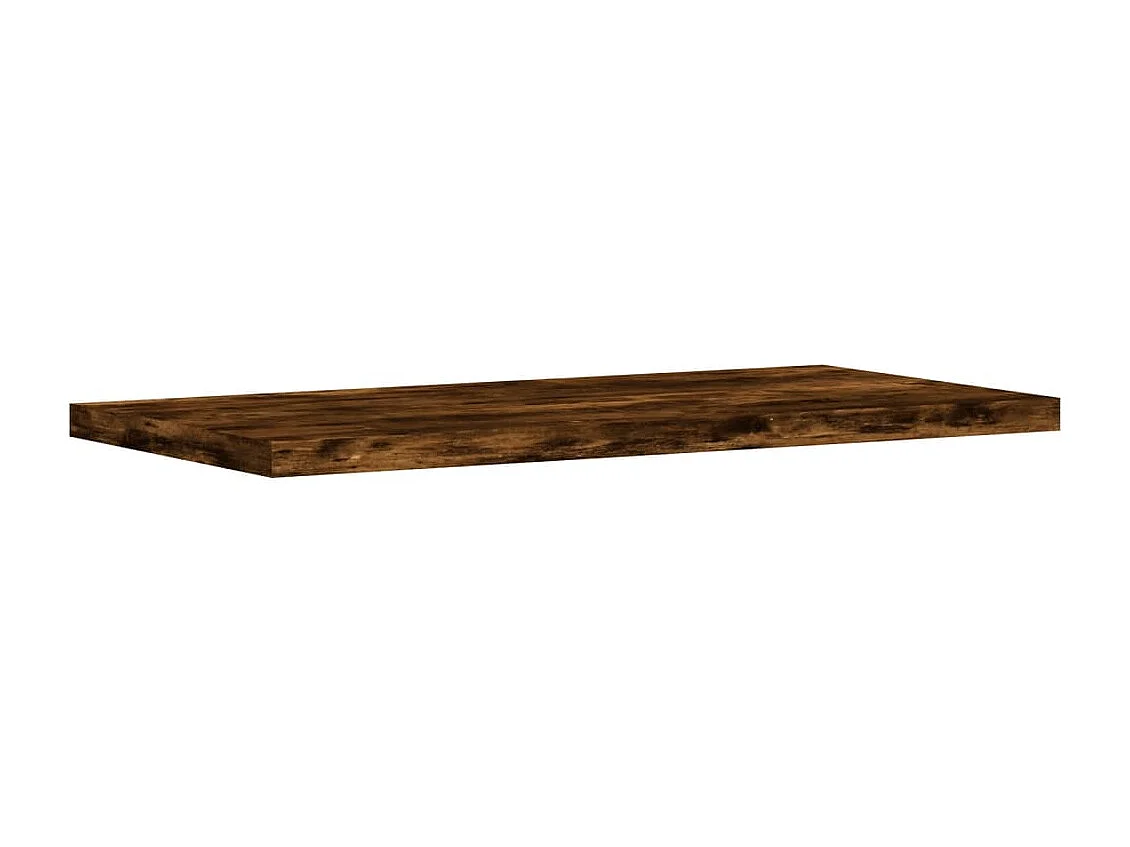 Étagères murales 4 pcs chêne fumé 40x20x1,5cm bois d'ingénierie