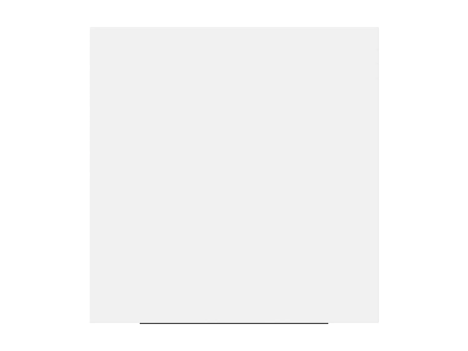 Étagère flottante murale blanc 23x23,5x3,8 cm MDF