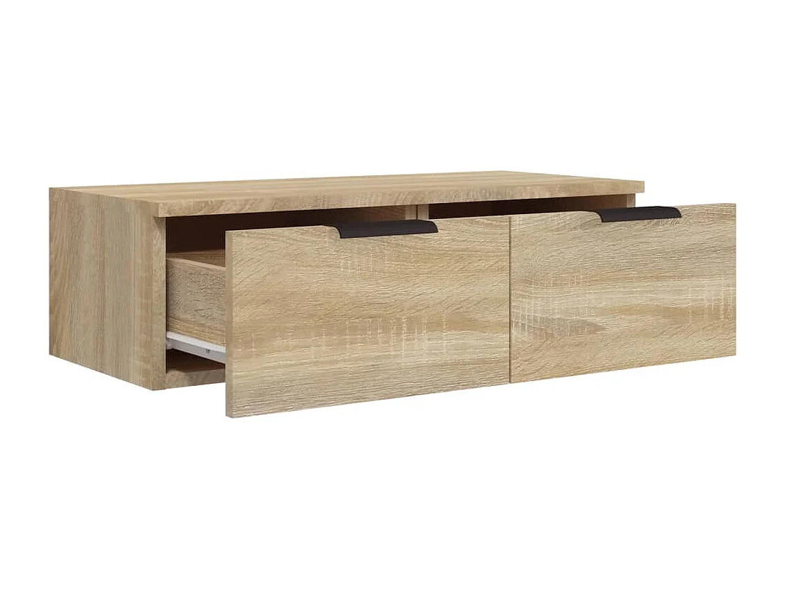 Wandschrank Sonoma-Eiche 68x30x20 cm Holzwerkstoff