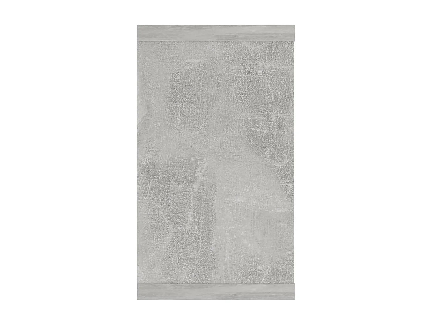 Étagères cube murales 4 pcs gris béton bois d'ingénierie