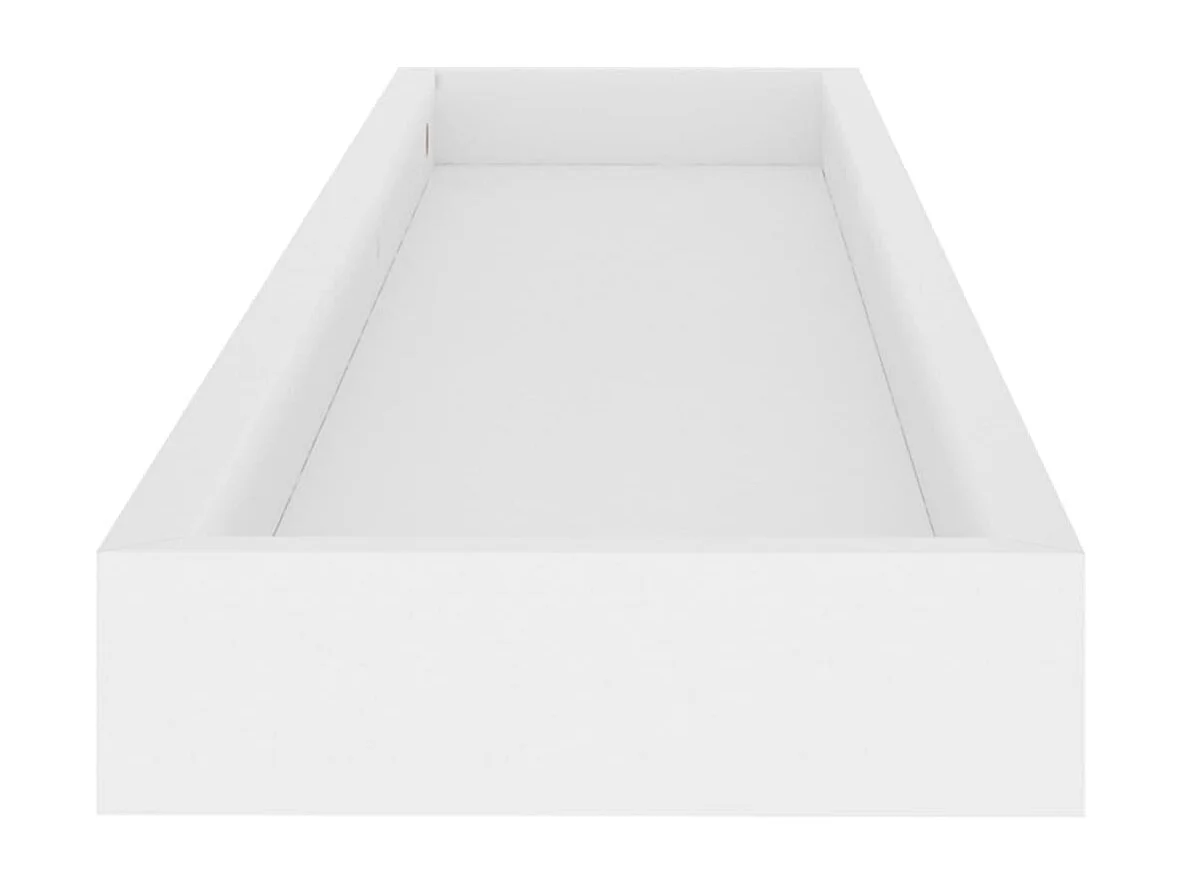 Étagères murales Loggia 4 pcs Blanc 80x15x4 cm MDF