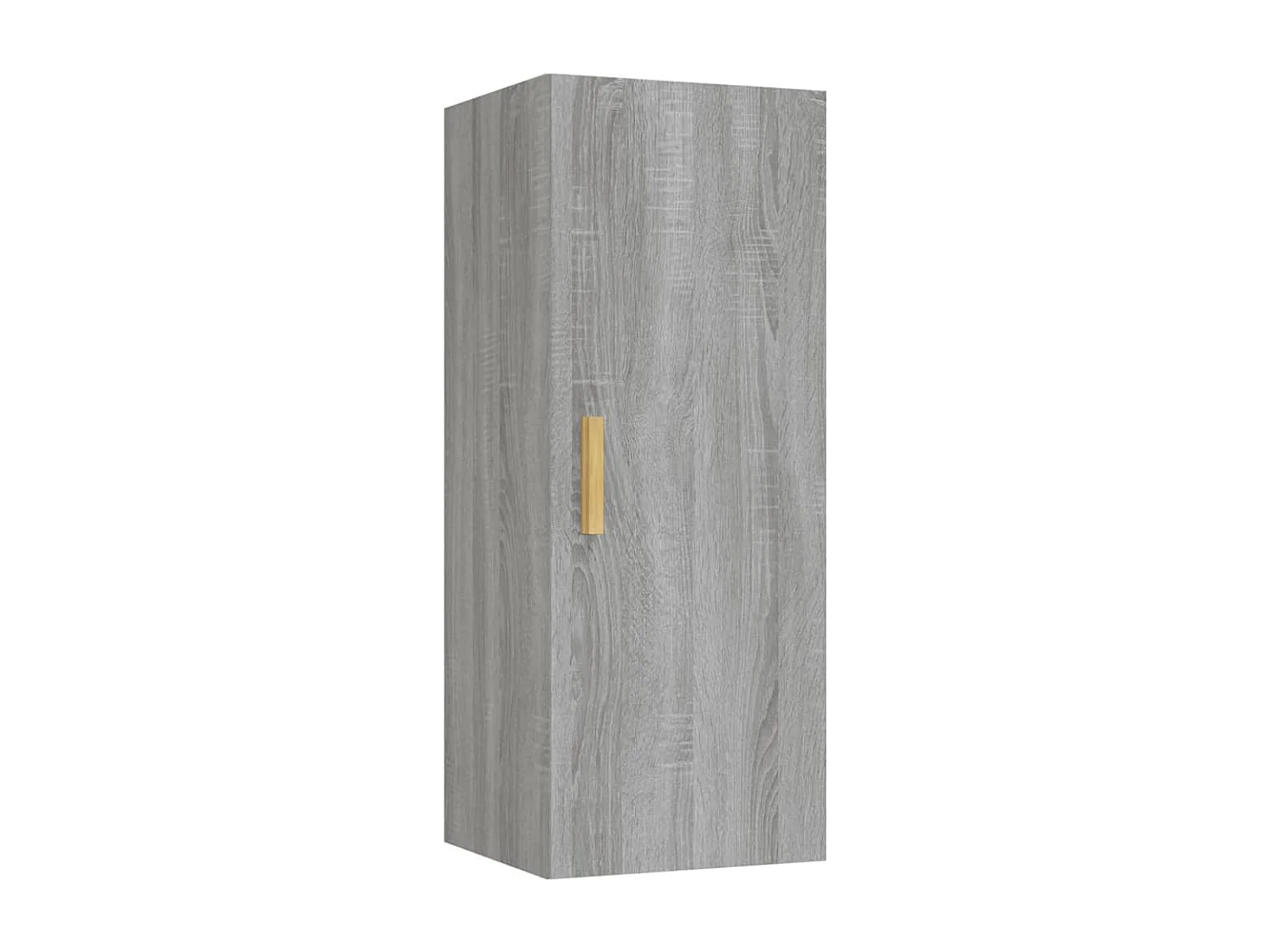 Armoire murale Sonoma gris 34,5x34x90 cm Bois d'ingénierie