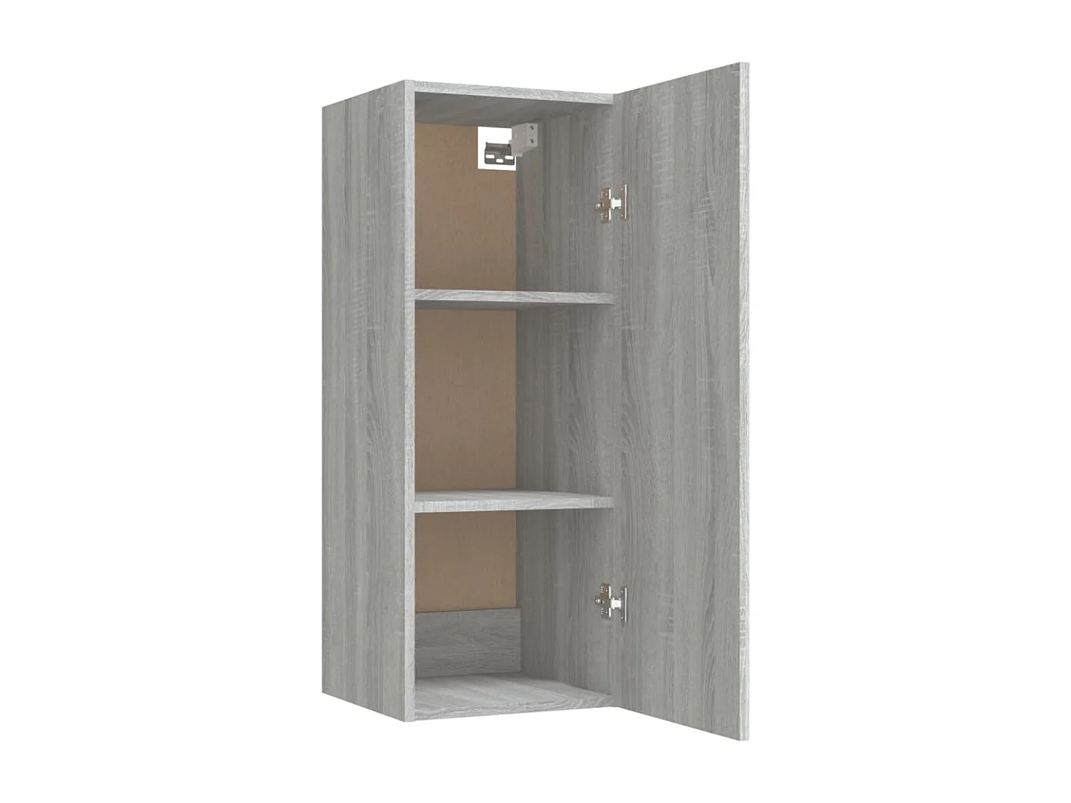 Armoire murale Sonoma gris 34,5x34x90 cm Bois d'ingénierie