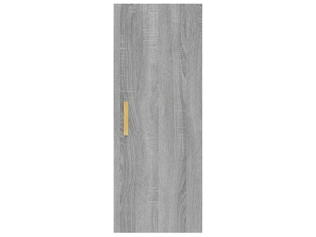 Armoire murale Sonoma gris 34,5x34x90 cm Bois d'ingénierie