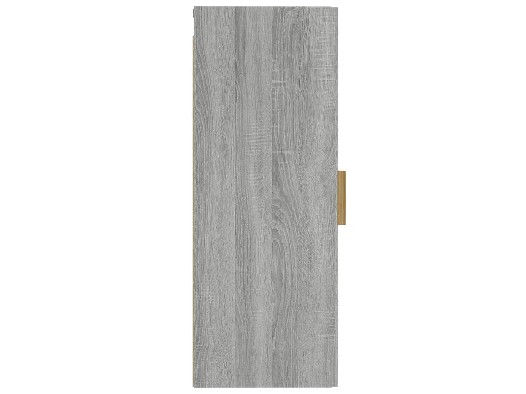 Armoire murale Sonoma gris 34,5x34x90 cm Bois d'ingénierie