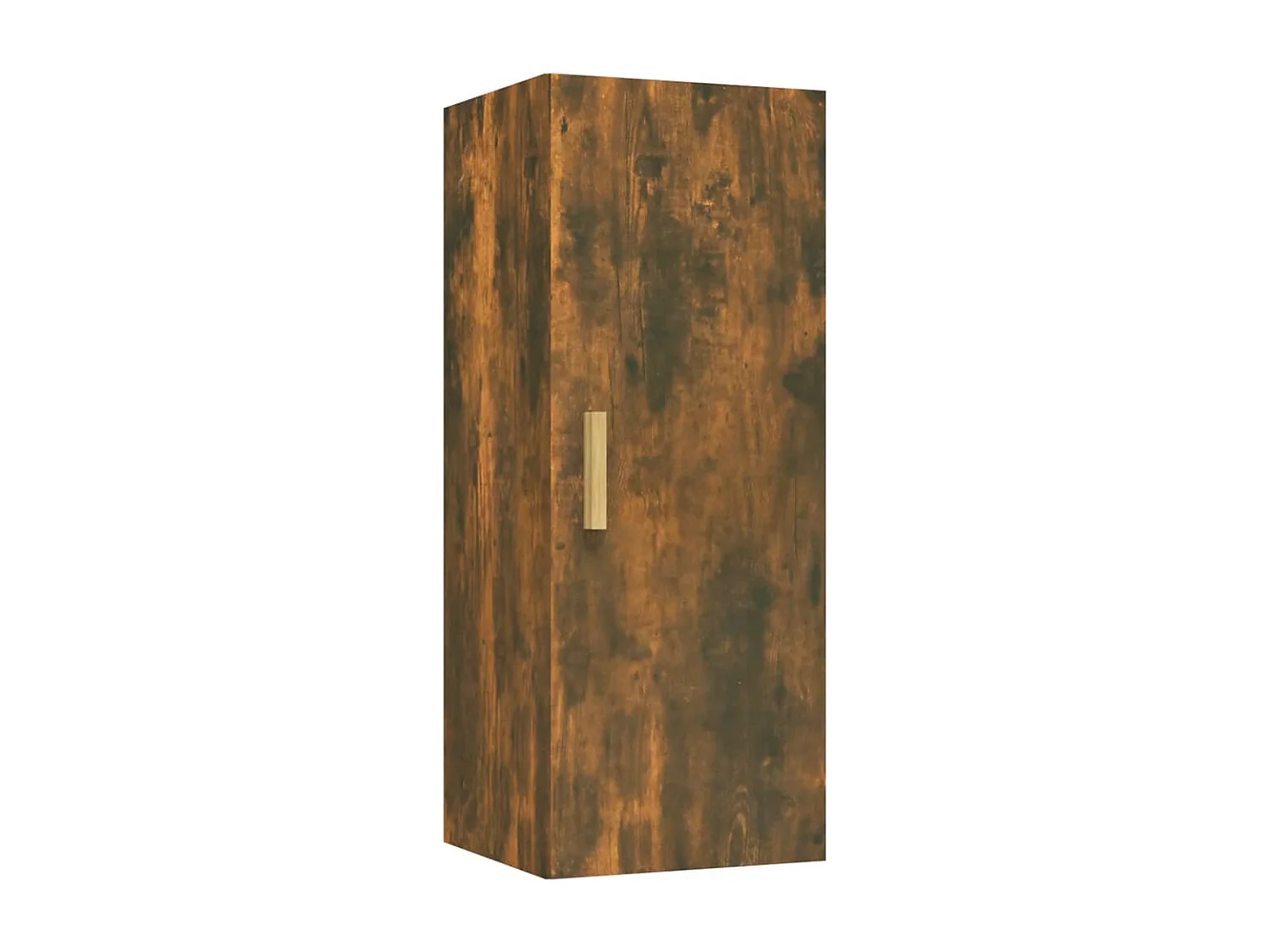 Armoire murale Chêne fumé 34,5x34x90 cm Bois d'ingénierie