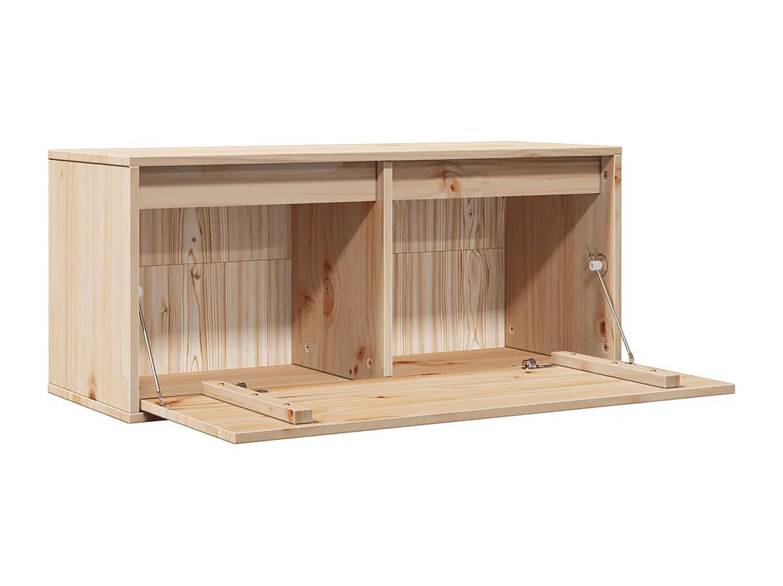 Armoire murale 80x30x35 cm Bois de pin massif