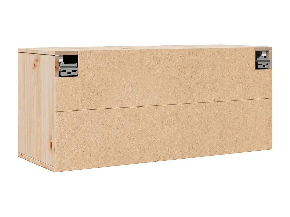 Armoire murale 80x30x35 cm Bois de pin massif