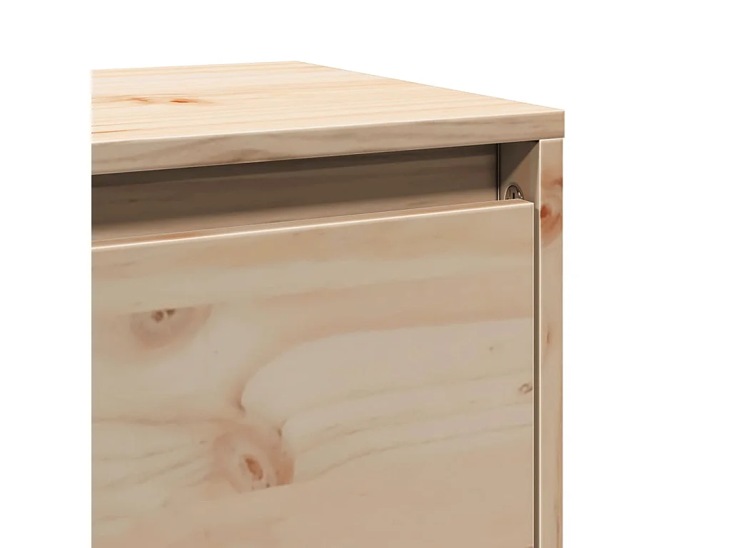 Armoire murale 80x30x35 cm Bois de pin massif