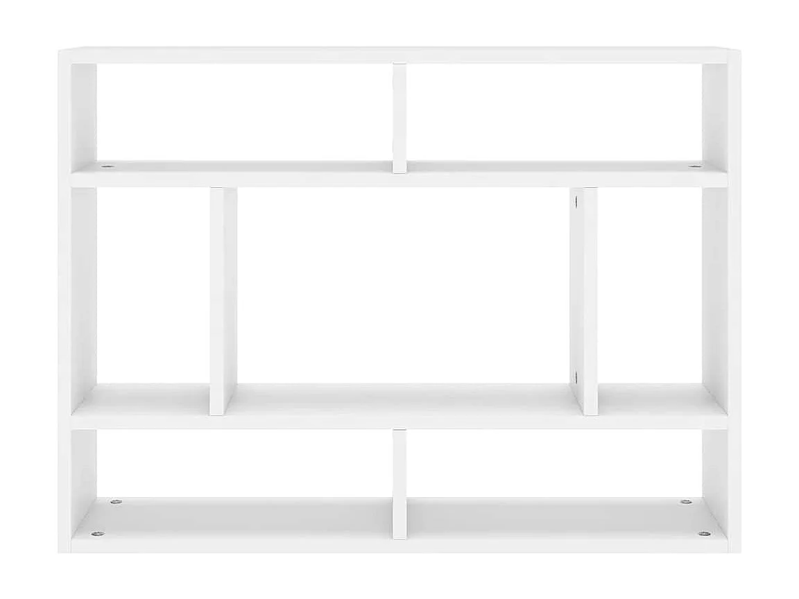 Étagère murale Blanc 75x16x55 cm Bois d’ingénierie