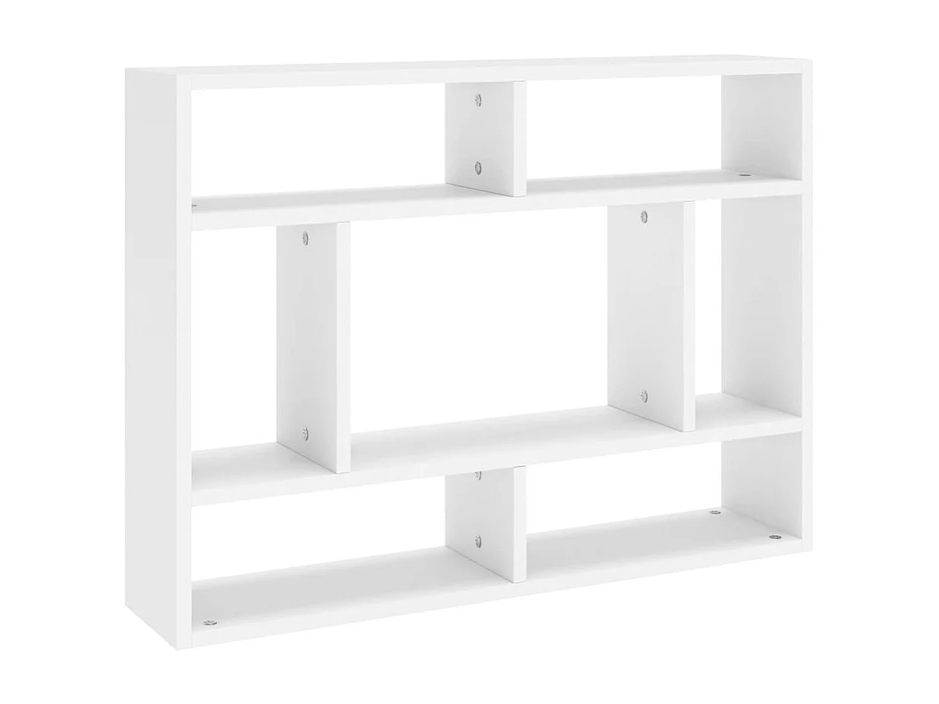 Estante de parede 75x16x55 cm contraplacado branco