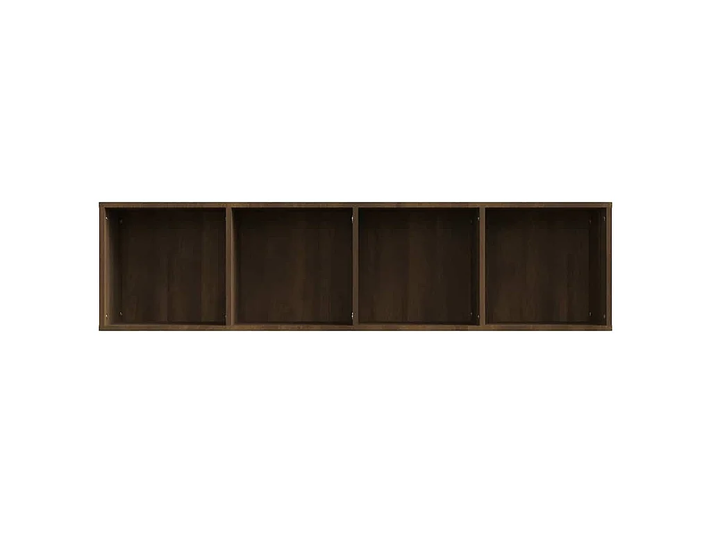 Bibliothèque/Meuble TV Chêne marron 143x30x36cm Bois ingénierie