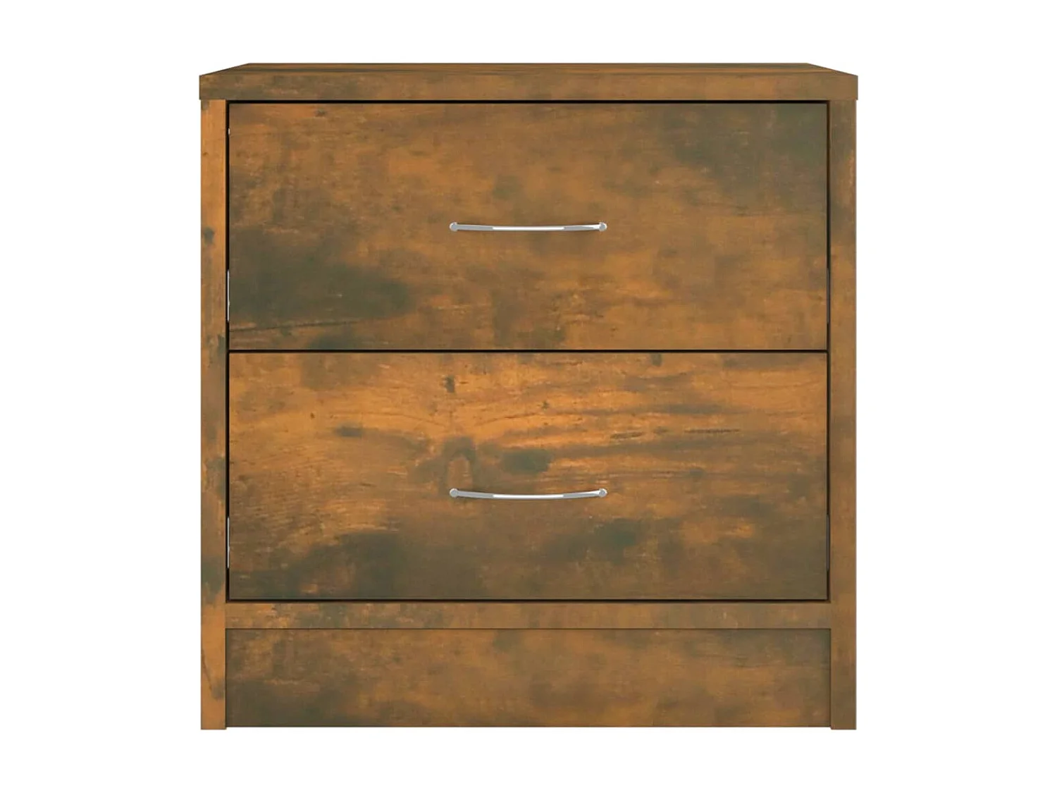 Tables de chevet 2 pcs chêne fumé 40x30x40 cm bois d'ingénierie