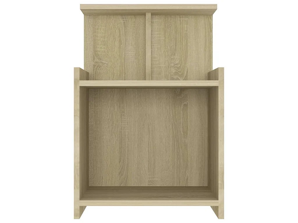 Nachttische 2 Stk. Sonoma-Eiche 40x35x60 cm Holzwerkstoff