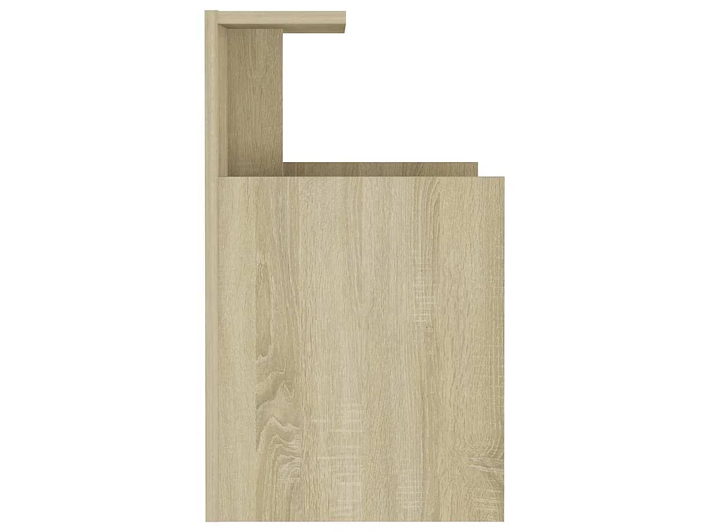 Nachttische 2 Stk. Sonoma-Eiche 40x35x60 cm Holzwerkstoff