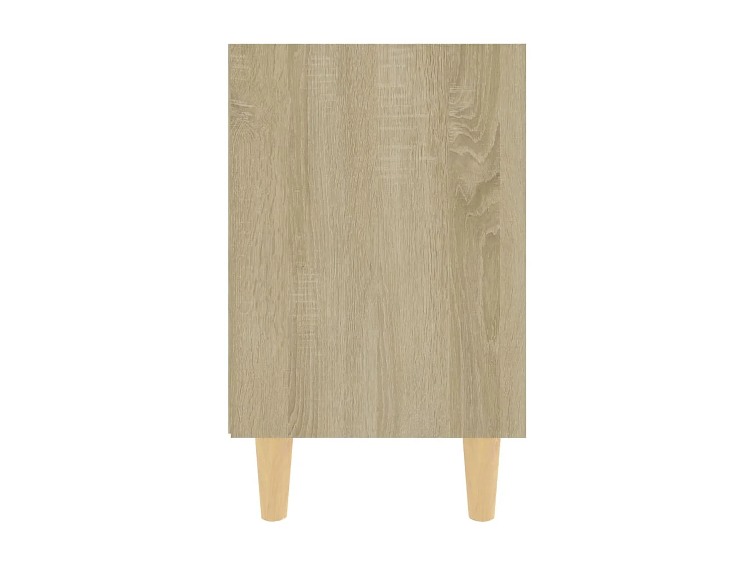 Nachttische 2 Stk. Massivholz-Beinen Sonoma-Eiche 40x30x50cm