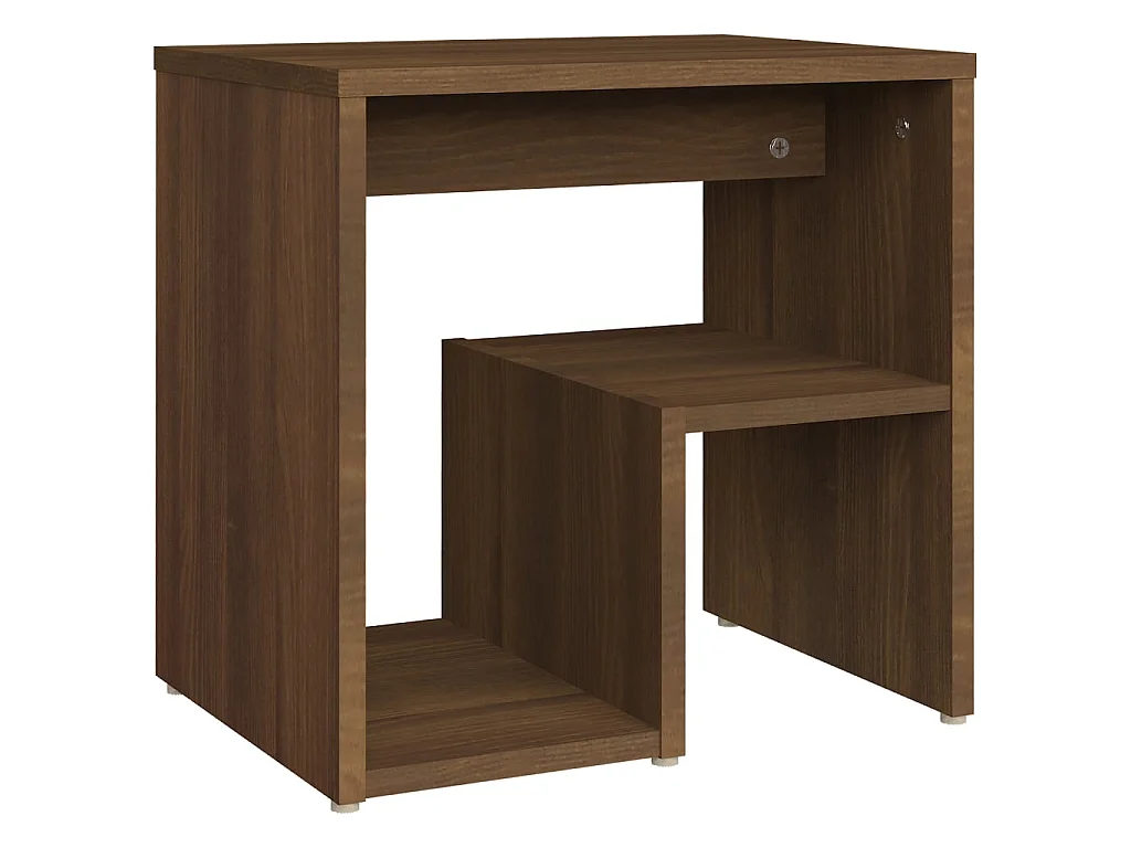 Nachttische 2 Stk. Braun Eichen-Optik 40x30x40 cm Holzwerkstoff