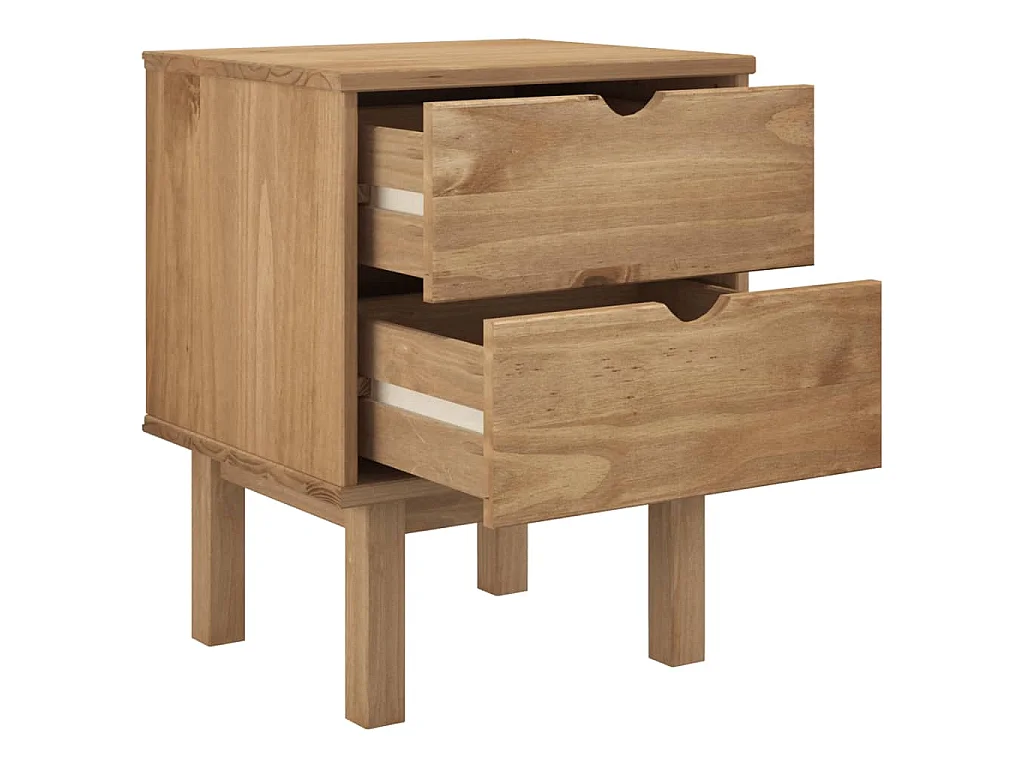 Table de chevet OTTA 45x39x57 cm bois de pin massif