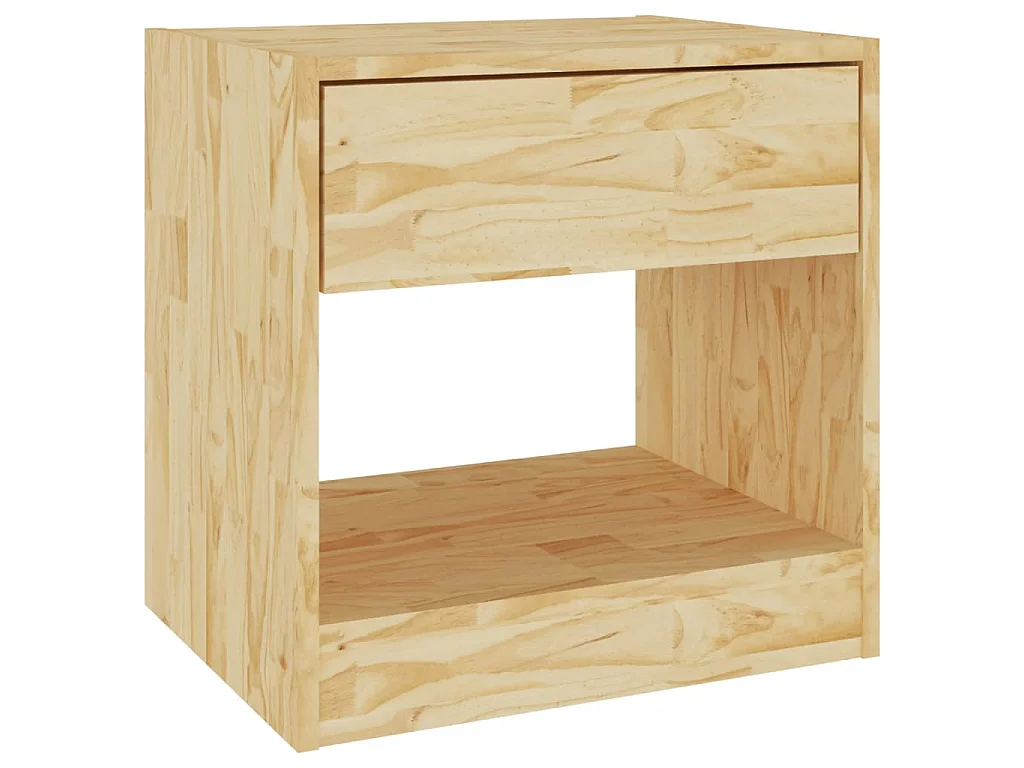 Tables de chevet 2 pcs 40x31x40 cm bois de pin massif