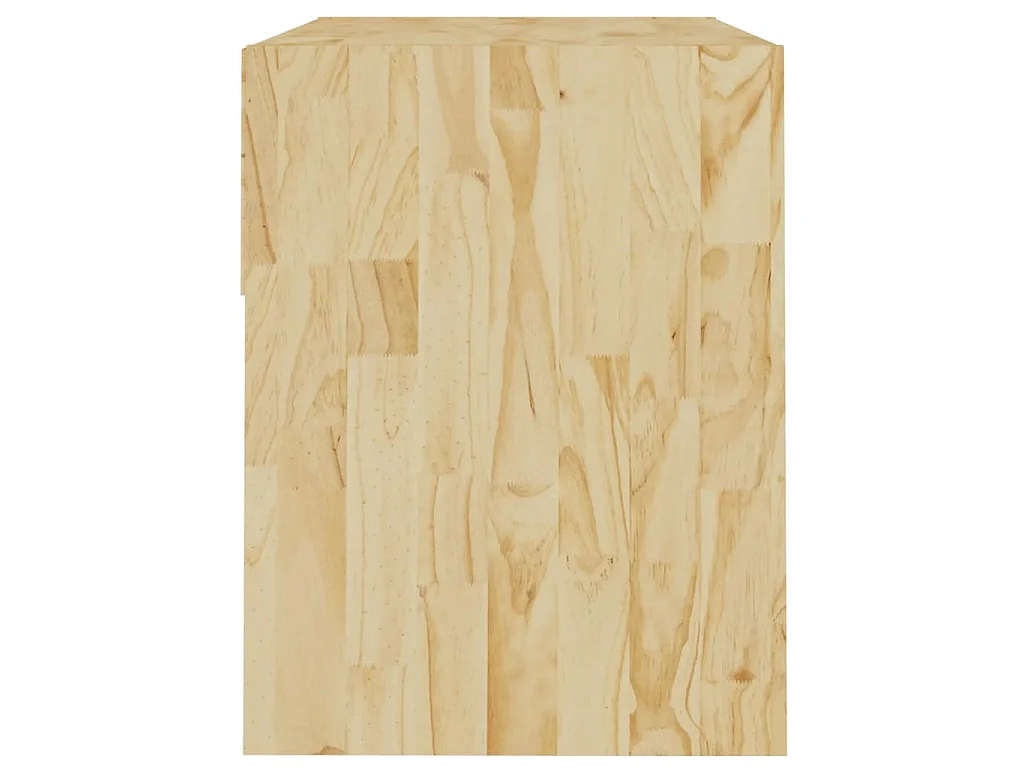 Tables de chevet 2 pcs 40x31x40 cm bois de pin massif