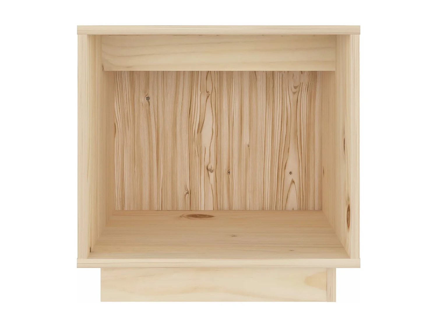 Mesa de cabeceira 40x30x40 cm madeira de pinho maciça