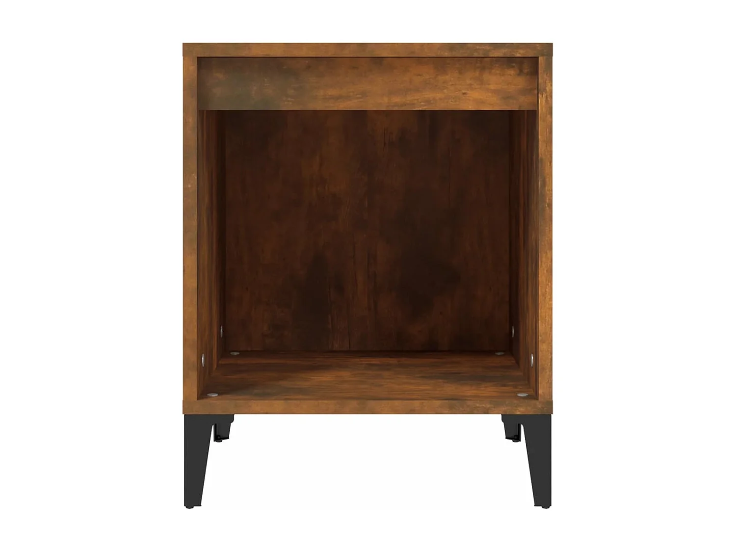 Mesas de cabeceira 2 pcs 40x35x50 cm cor carvalho fumado