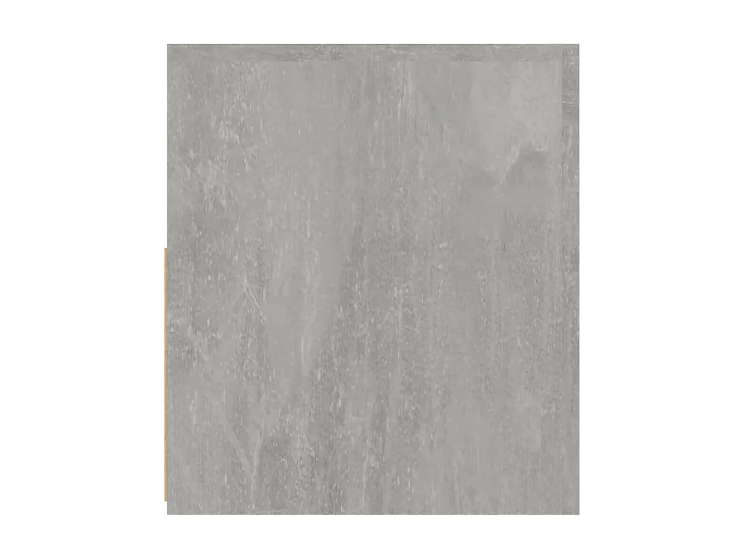 Tables de chevet 2 pcs avec LED Gris béton 60x35x40 cm