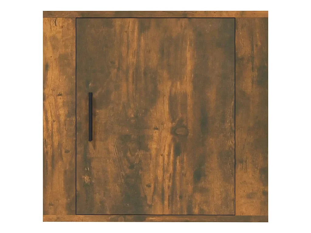 Tables de chevet murales 2 pcs Chêne fumé 50x30x47 cm
