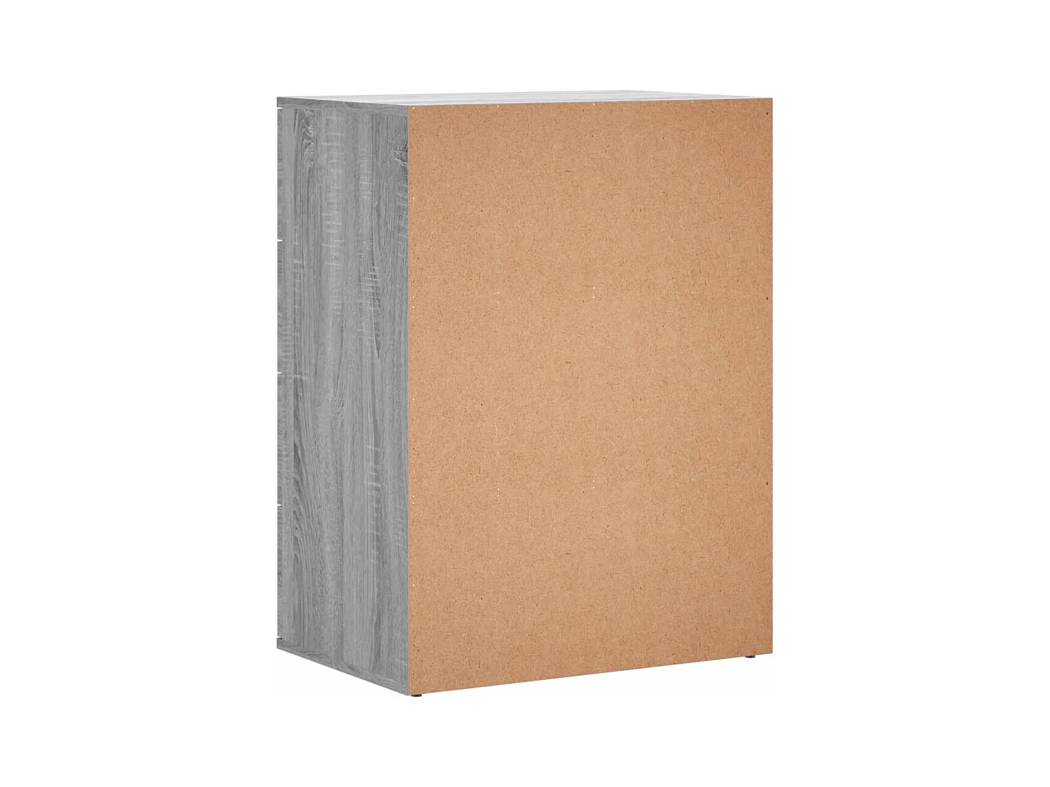 Aparadores 2 pcs 60x39x80 cm derivados madeira cinzento sonoma