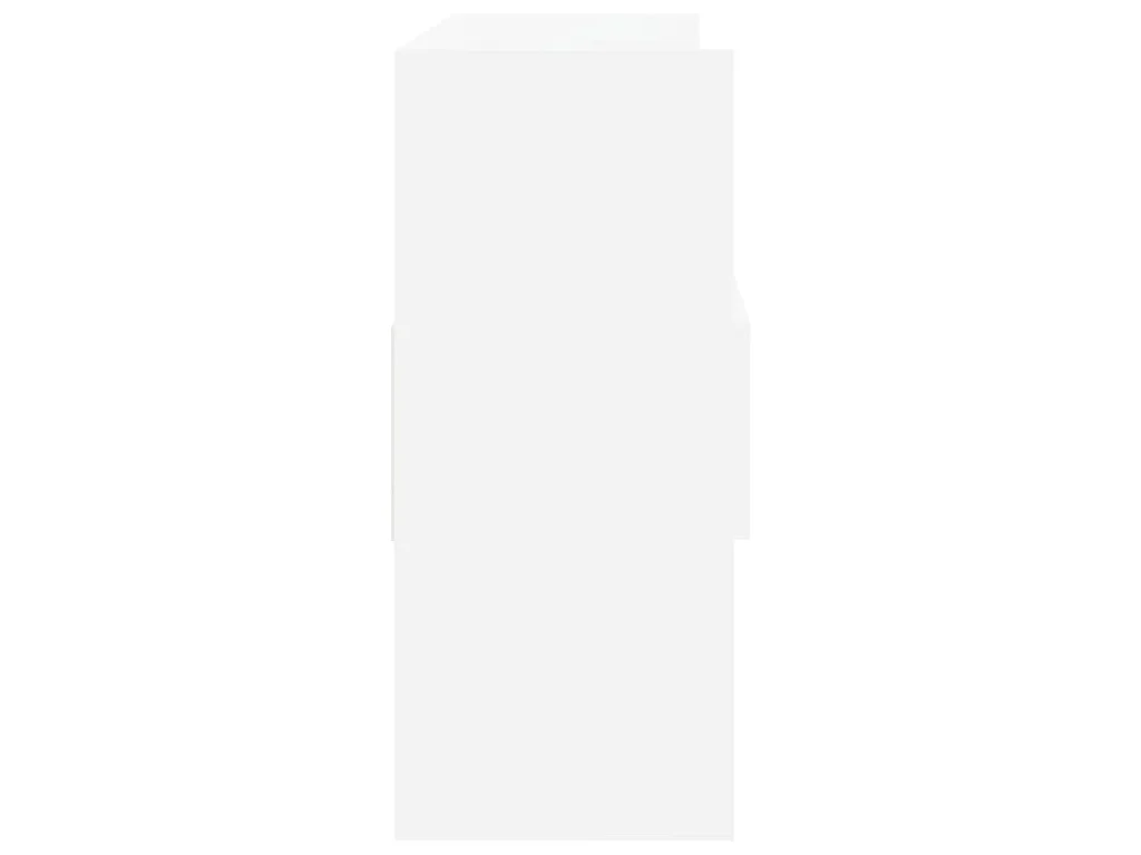 Buffet Blanc 105x30x70 cm Bois d’ingénierie