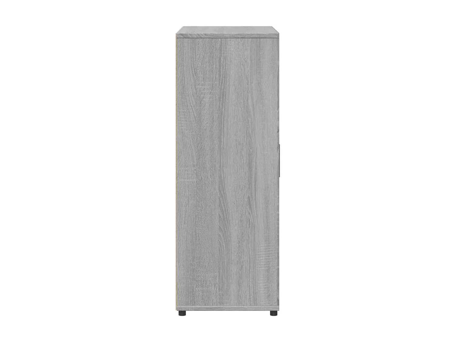 Dressoir 60x31x84 cm bewerkt hout grijs sonoma eikenkleurig