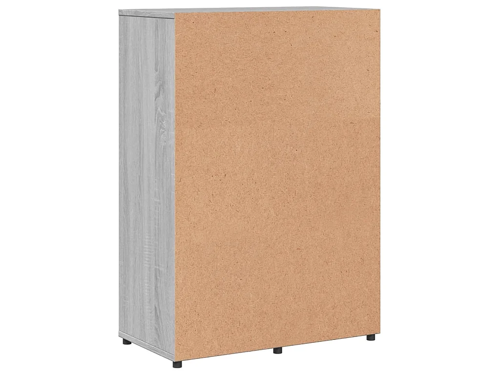 Buffet sonoma gris 60x31x84 cm bois d'ingénierie