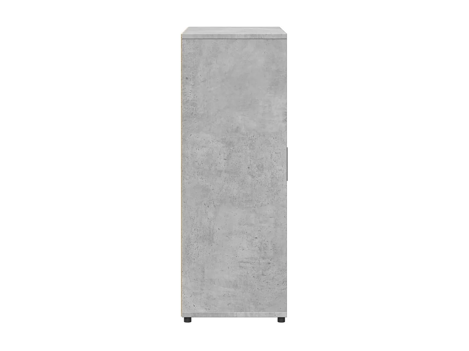 Credenze 2 pz Grigio Cemento 60x31x84 cm in Legno Multistrato