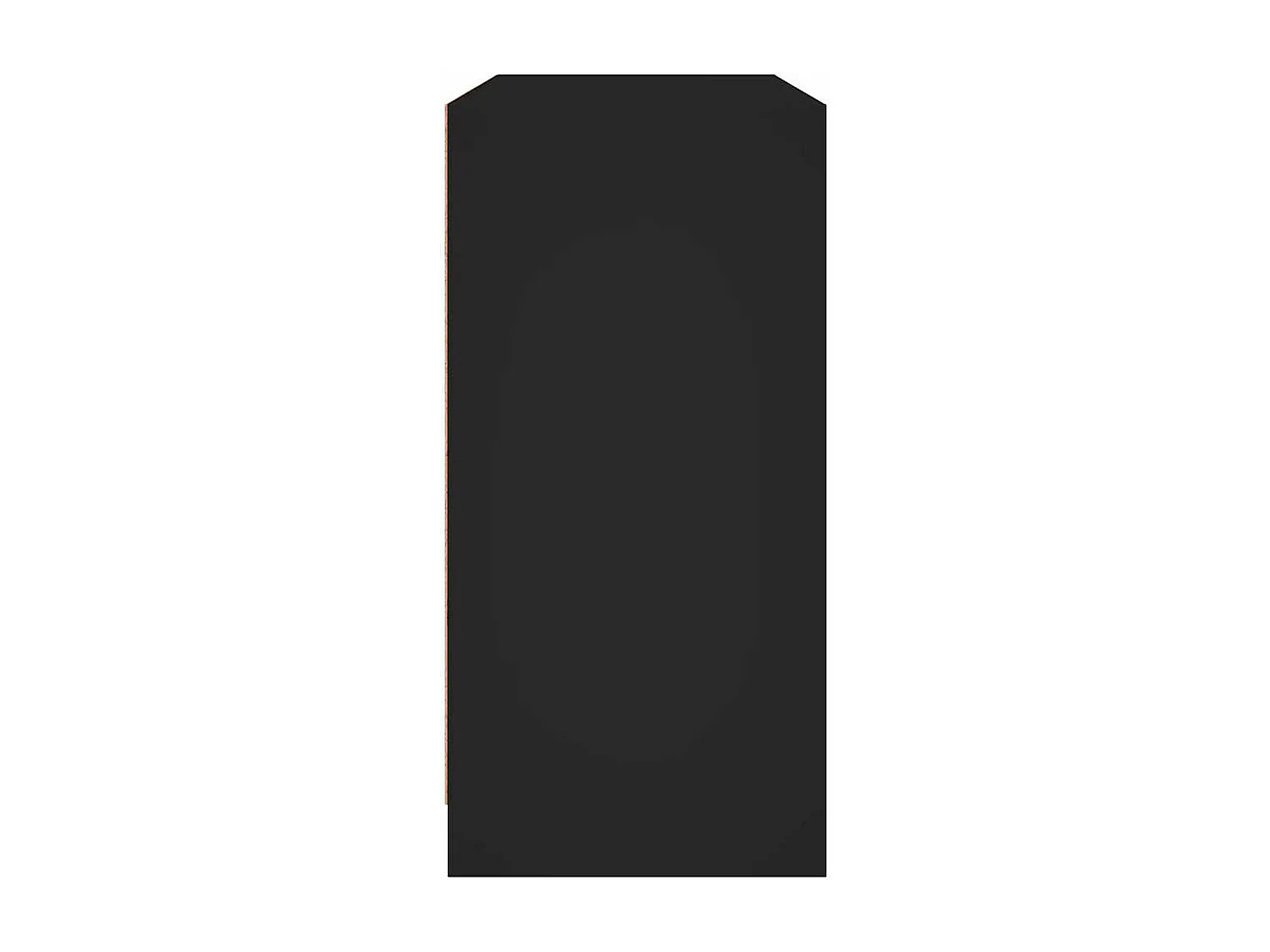 Sideboard Schwarz 102x37x75,5 cm Holzwerkstoff