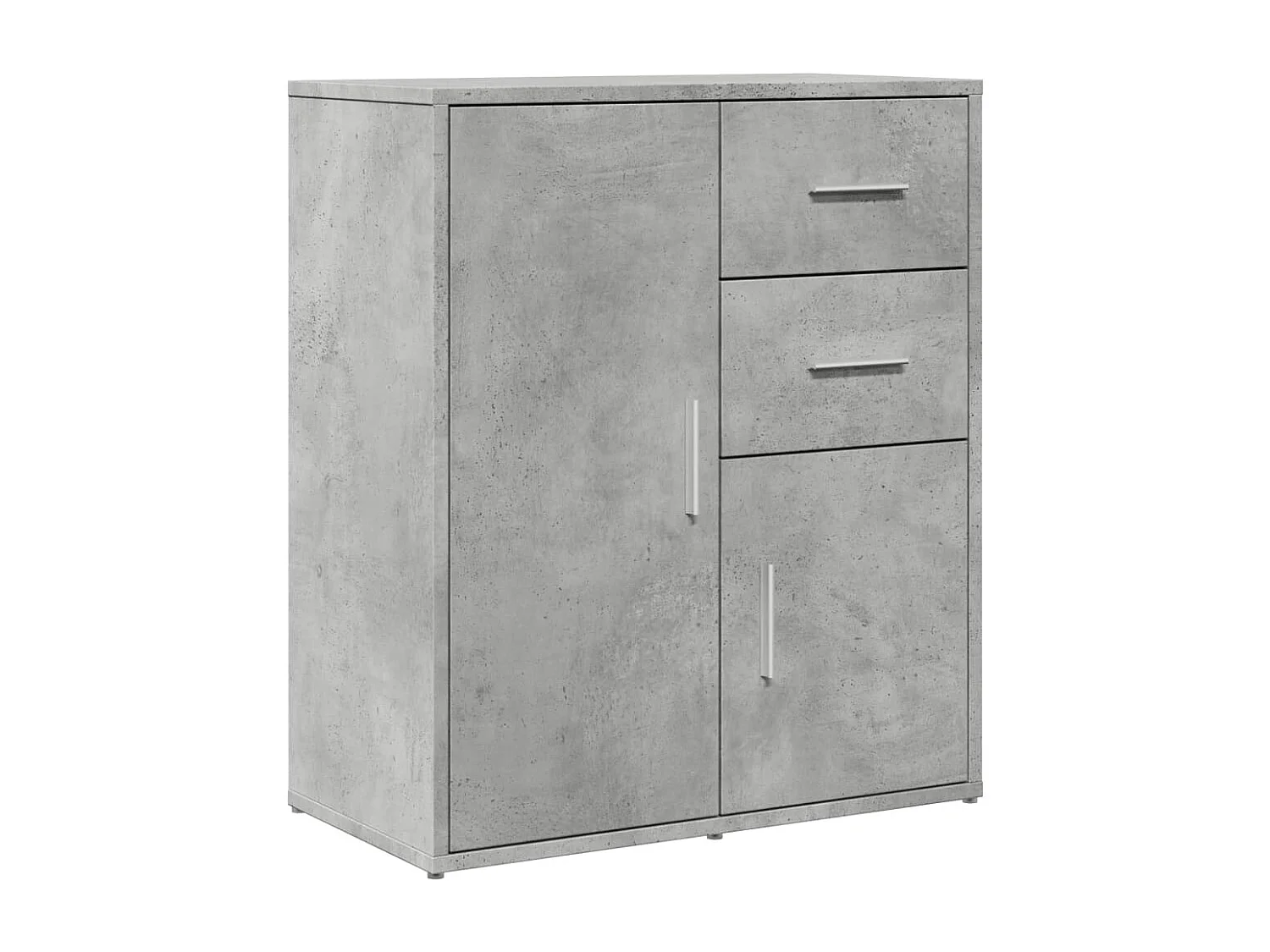 Sideboard Betongrau 60x31x70 cm Holzwerkstoff