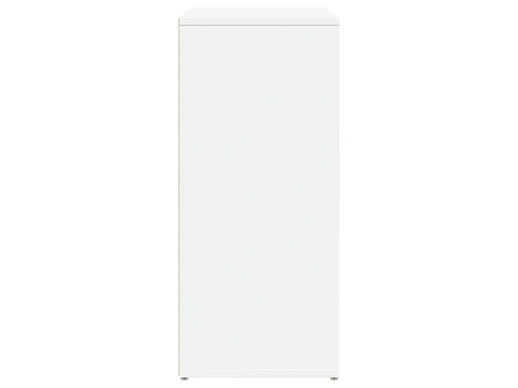 Buffets 2 pcs blanc 60x31x70 cm bois d'ingénierie