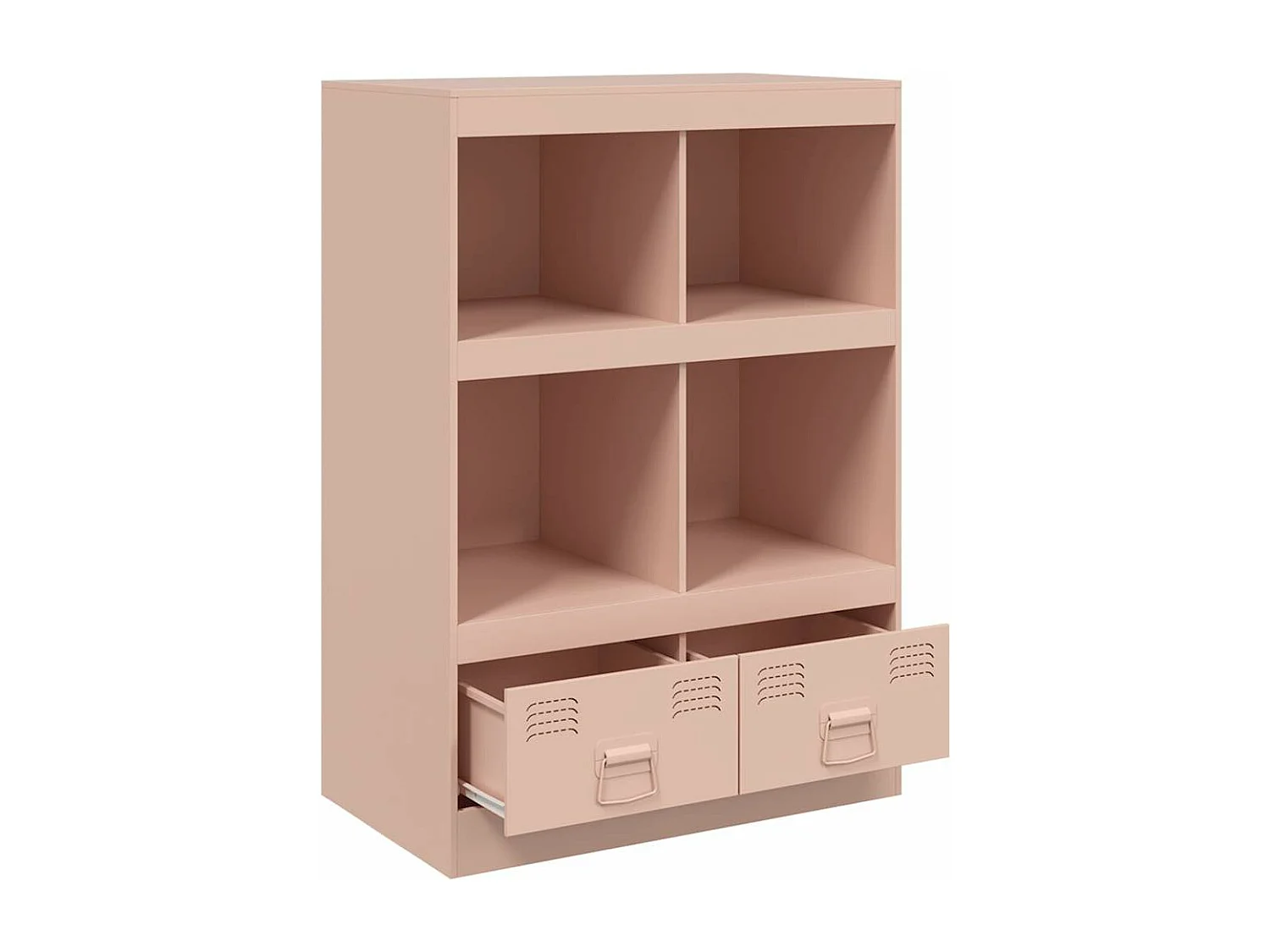 Highboard Rosa 67x39x95 cm Stahl
