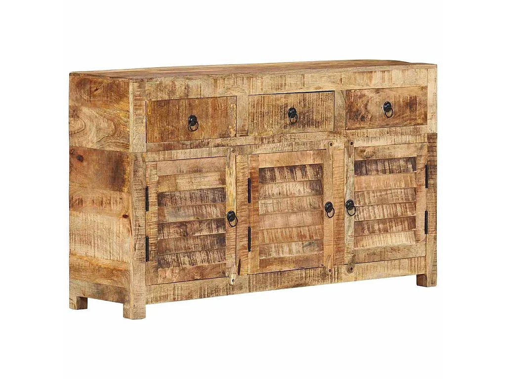 Buffet 110x30x65 cm Bois massif de manguier