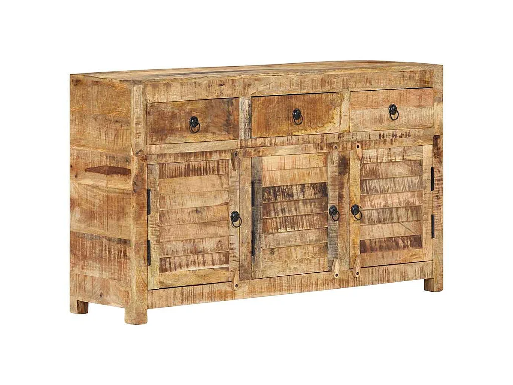 Buffet 110x30x65 cm Bois massif de manguier