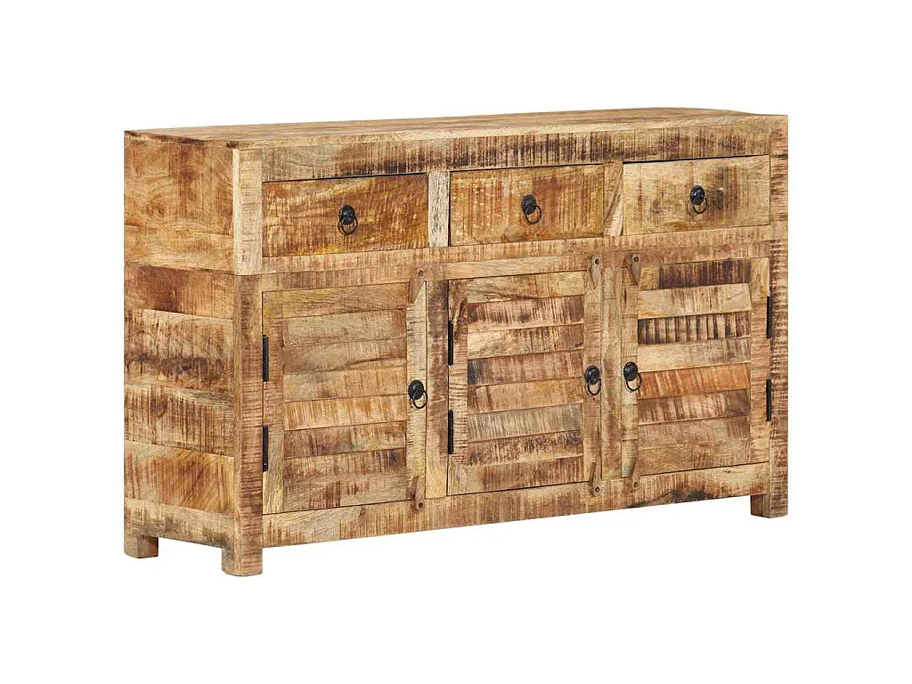Buffet 110x30x65 cm Bois massif de manguier