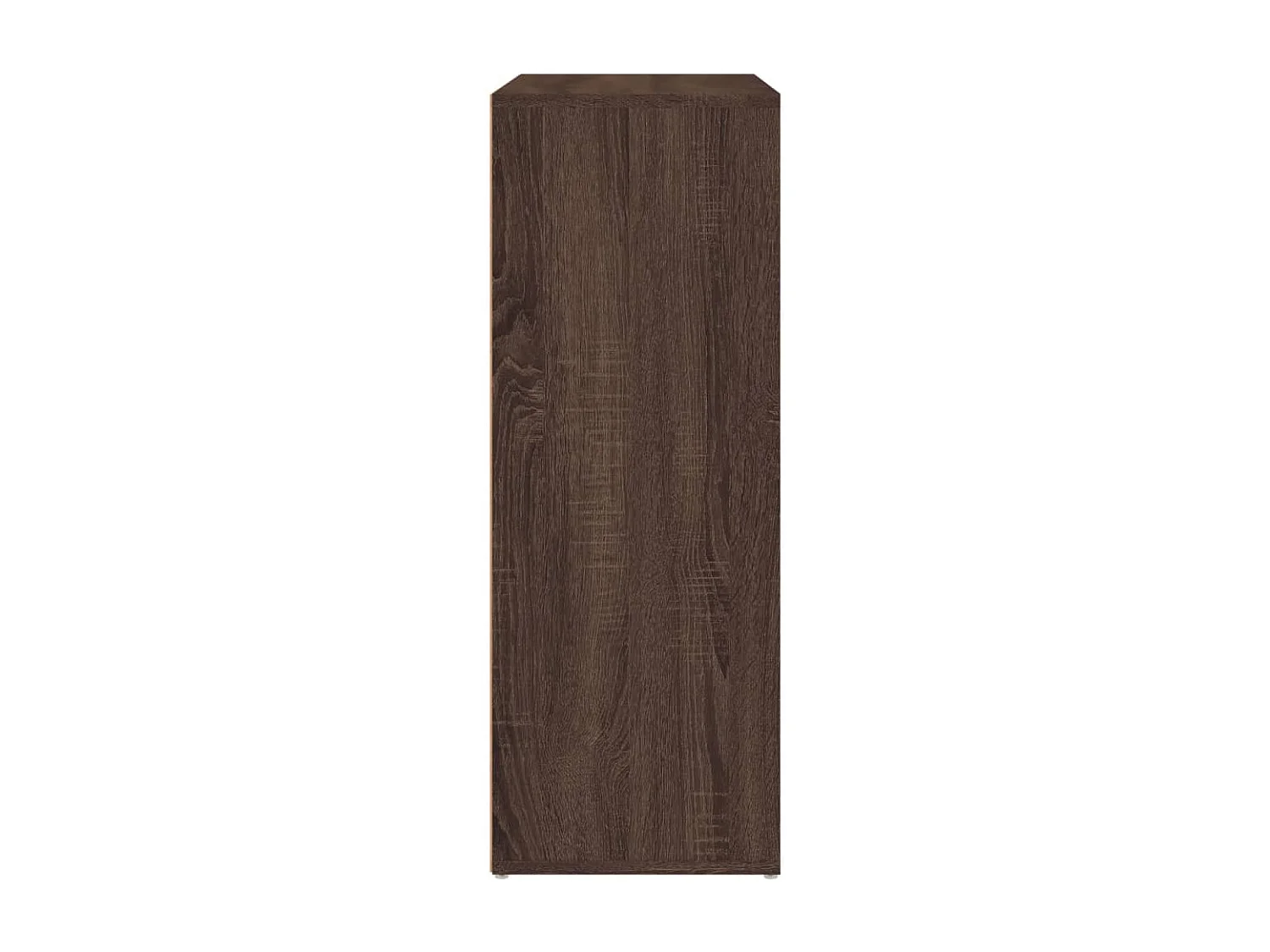 Buffet chêne marron 60x31x84 cm bois d'ingénierie