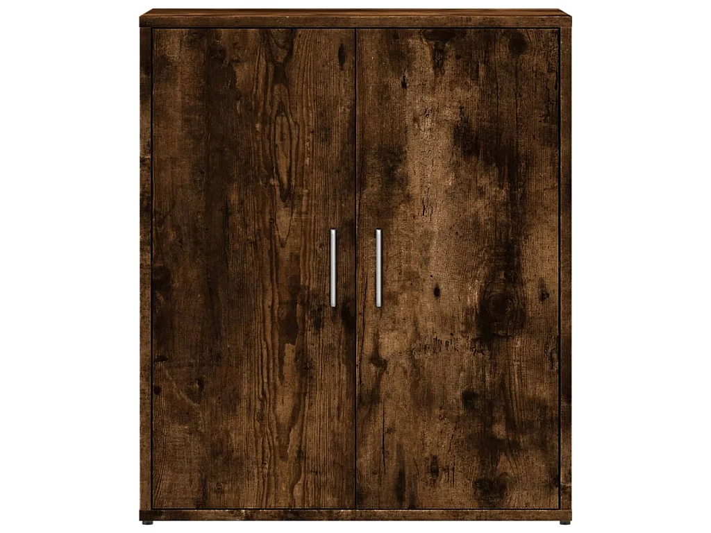 Buffet chêne fumé 60x31x70 cm bois d'ingénierie