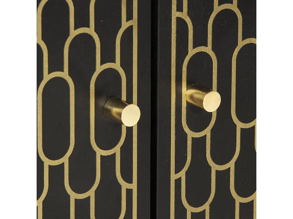 Armoires latérales 3 pcs 60x33x75 cm bois massif de manguier