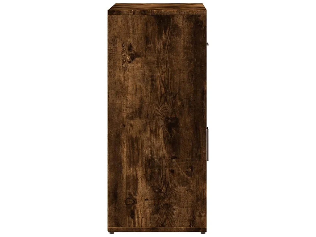 Buffet chêne fumé 60x31x70 cm bois d'ingénierie